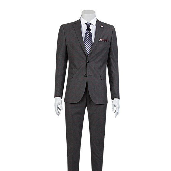 Brand New TWEEN Anthracite Suit (Slim Fit) - Picture 1 of 4